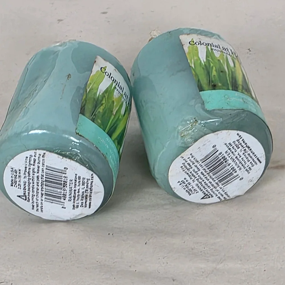 Colonial at Home Rainwater Scented Candles Set of 2 Tealight Home Fragrances New